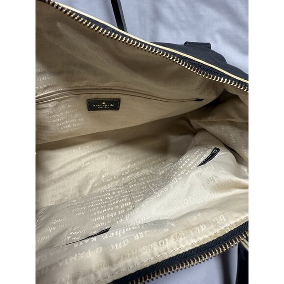 Kate Spade‎ Satchel Black Leather Riley Shoulder Bag Handbag EUC - Picture 10 of 14